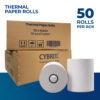 Cybrix Thermal Paper Rolls. 50 Rolls 65GSM - Image 5